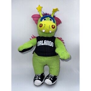 Orlando Magic Stuff the Magic Dragon Plush Mascot NBA Vintage Bleacher Creatures